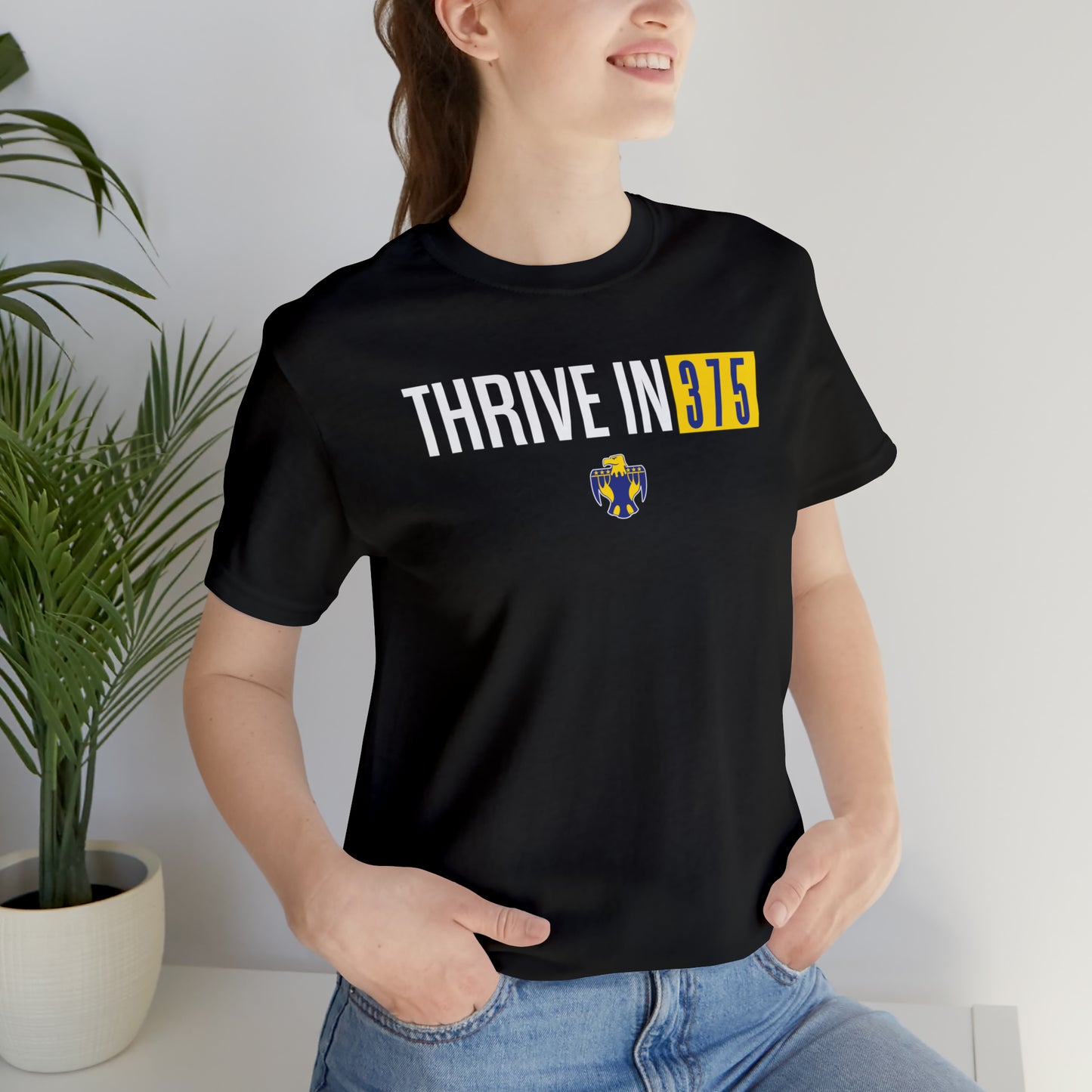 Thrive in 375, Unisex Jersey Short Sleeve Tee