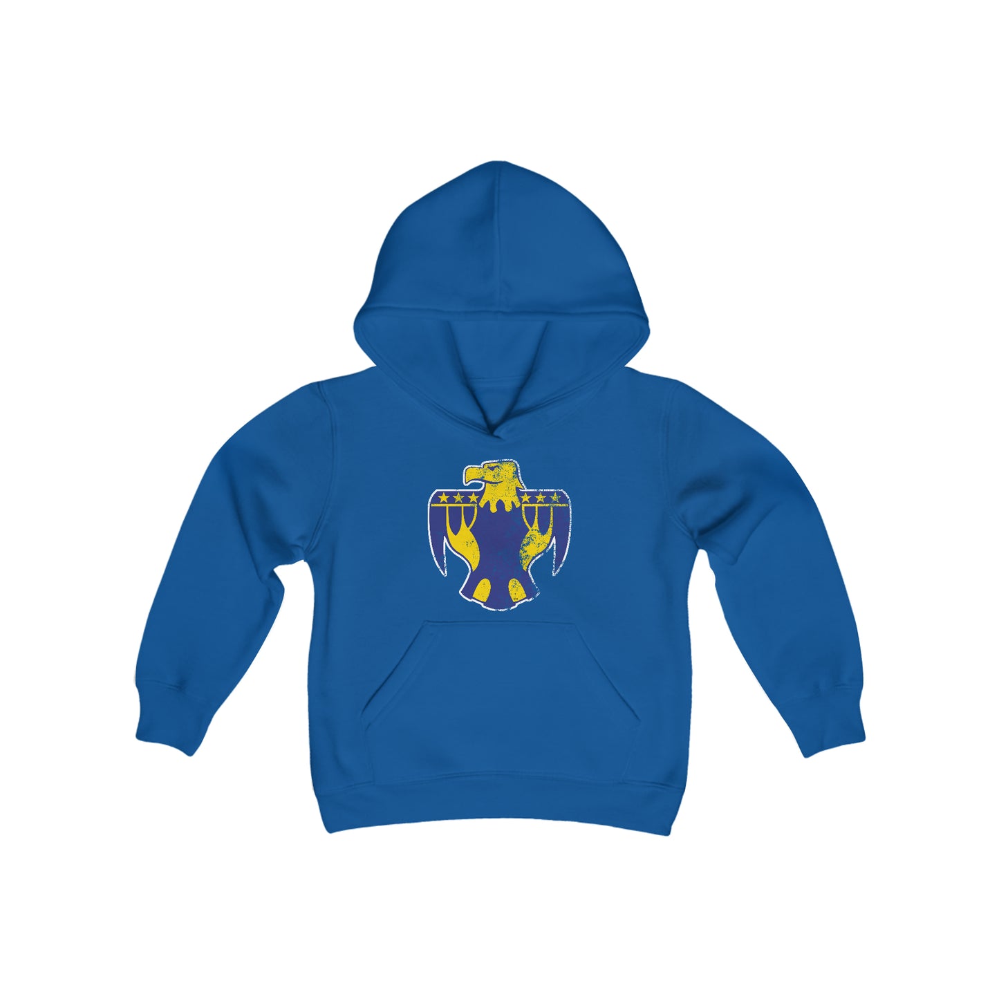 XL Thunderbird, Youth Heavy Blend Hooded Sweatshirt