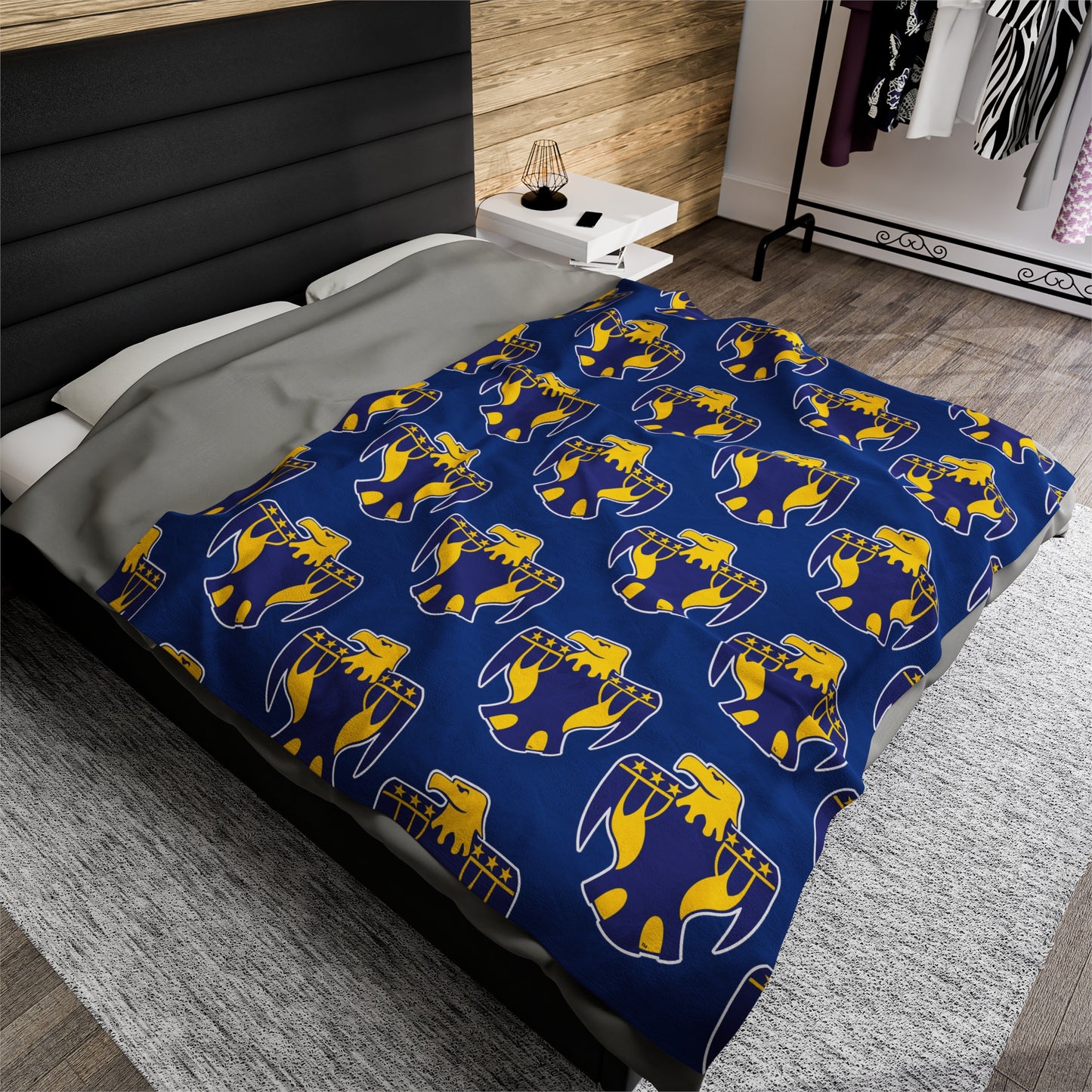 TBird Velveteen Plush Blanket