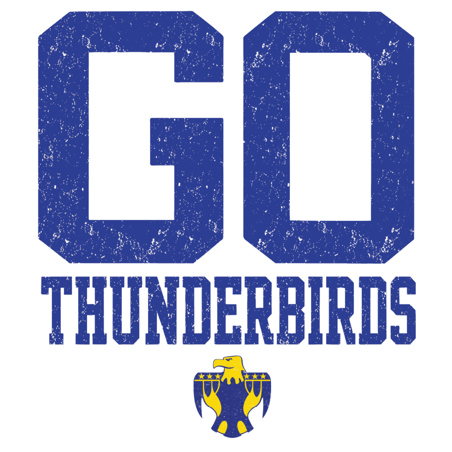 Go Thunderbirds Blue