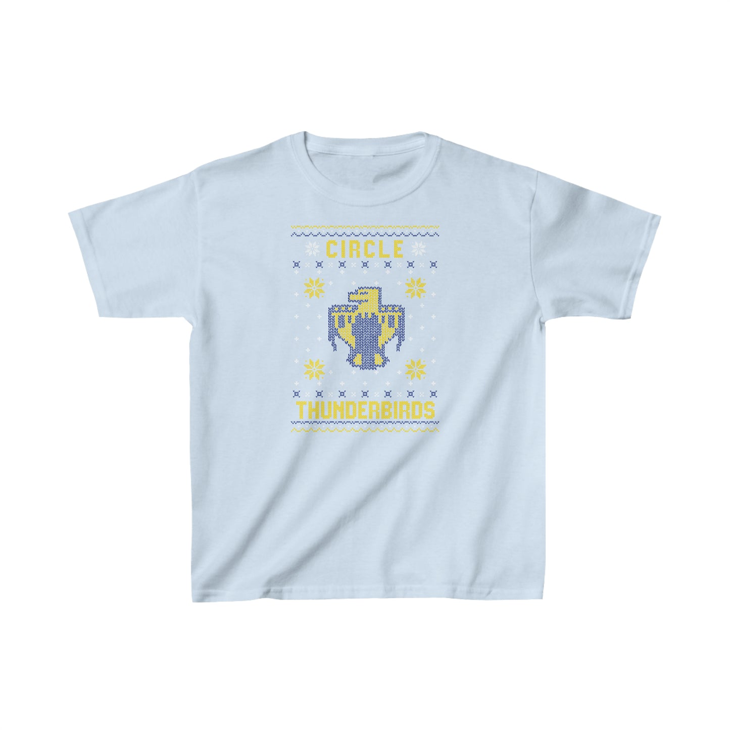 Winter Circle Thunderbirds, Kids Heavy Cotton™ Tee