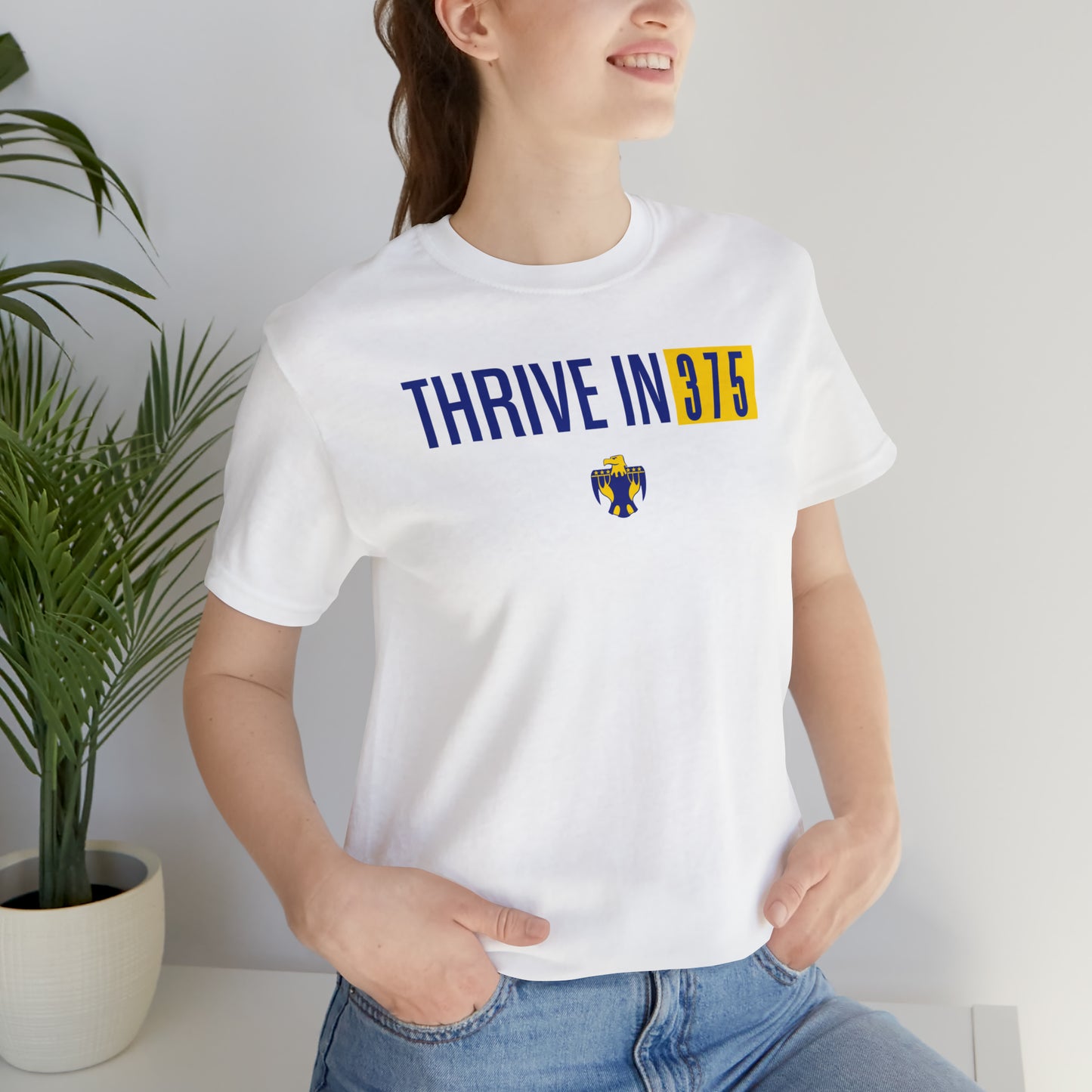 Thrive in 375, Unisex Jersey Short Sleeve Tee
