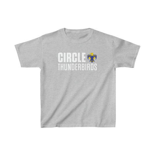 Circle Thunderbirds, Kids Heavy Cotton™ Tee