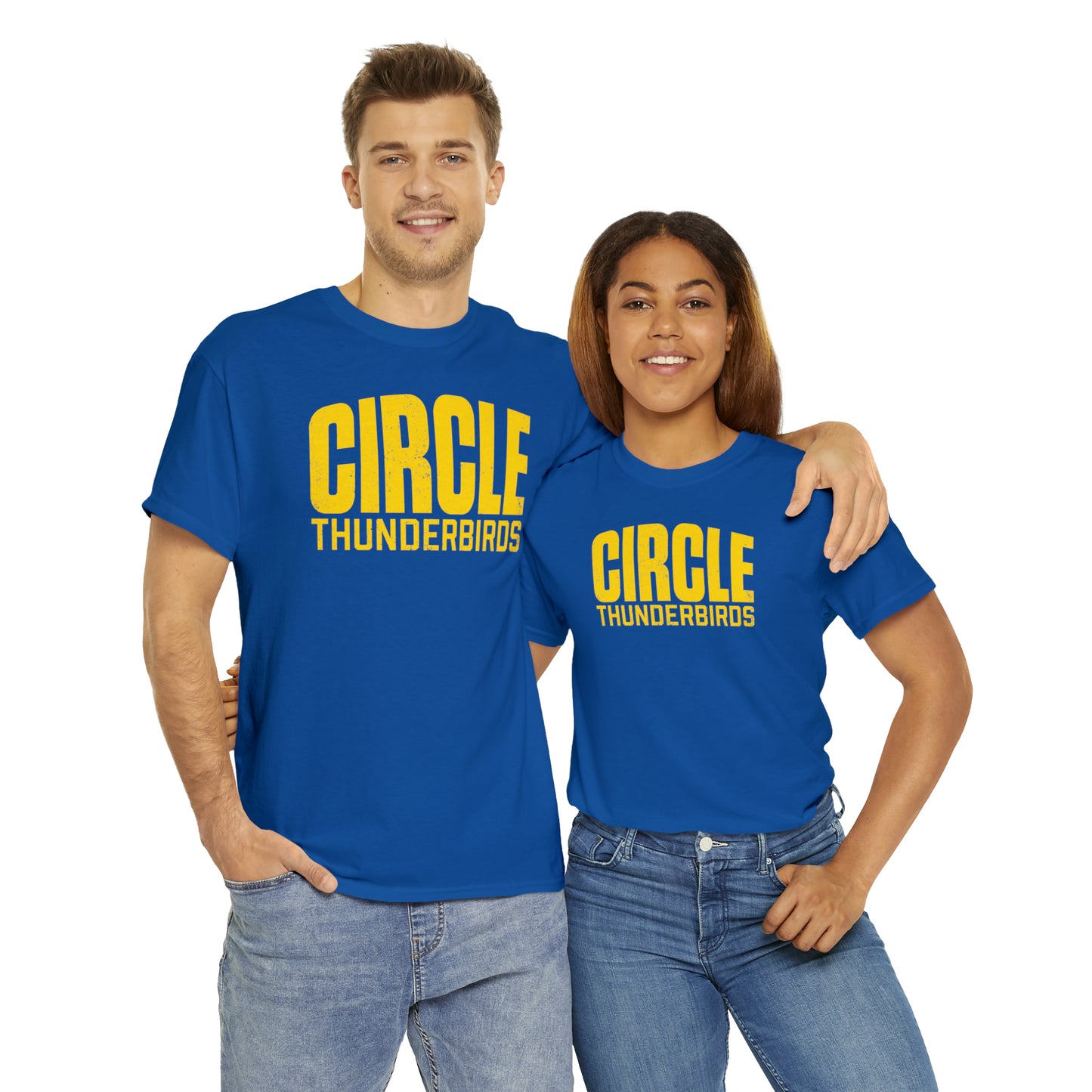 Circle Thunderbirds 2, Unisex Heavy Cotton Tee