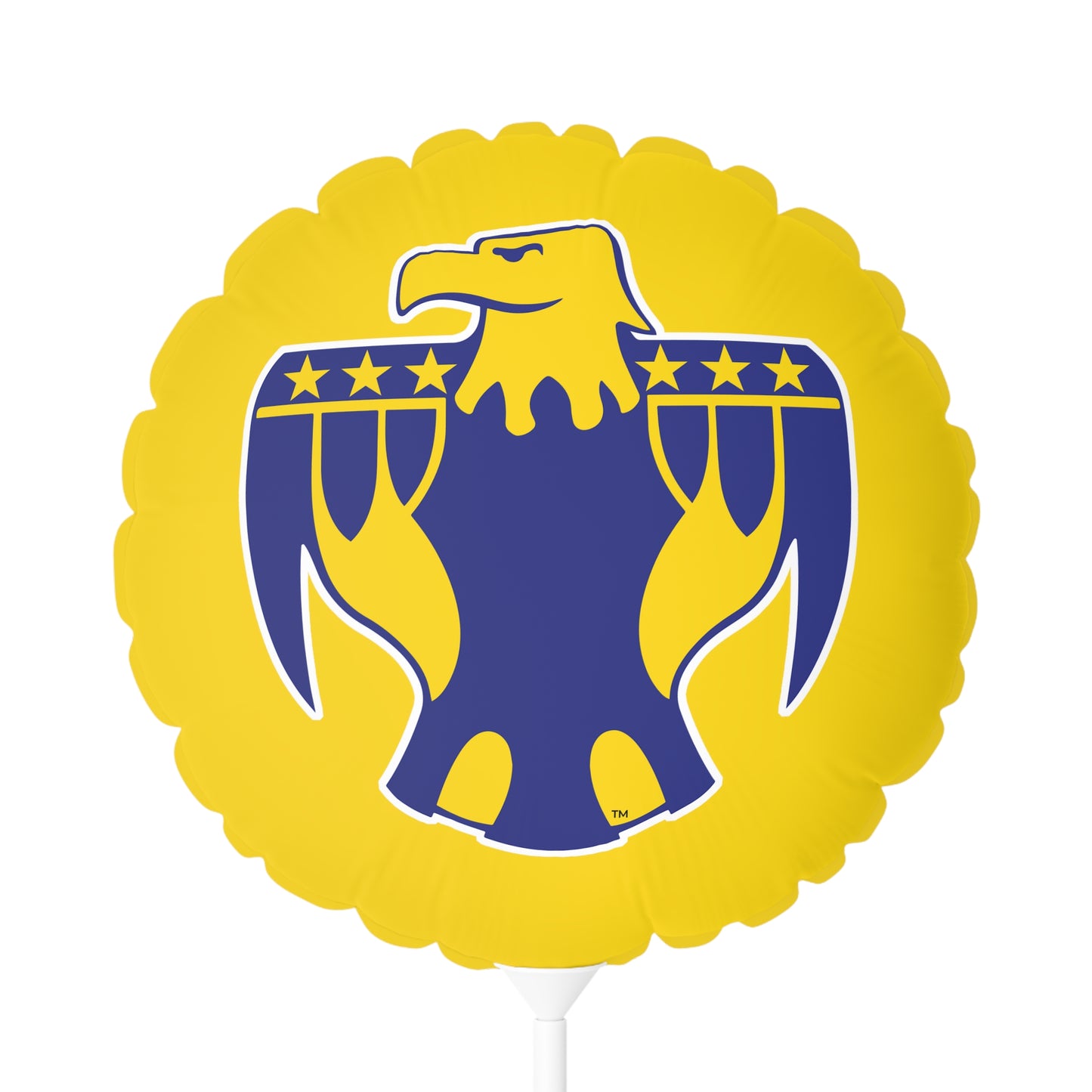 Yellow TBird Balloon, 11"