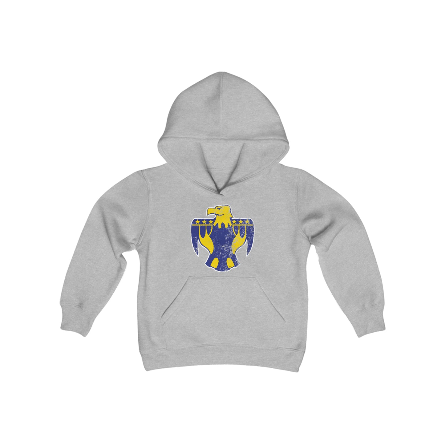 XL Thunderbird, Youth Heavy Blend Hooded Sweatshirt