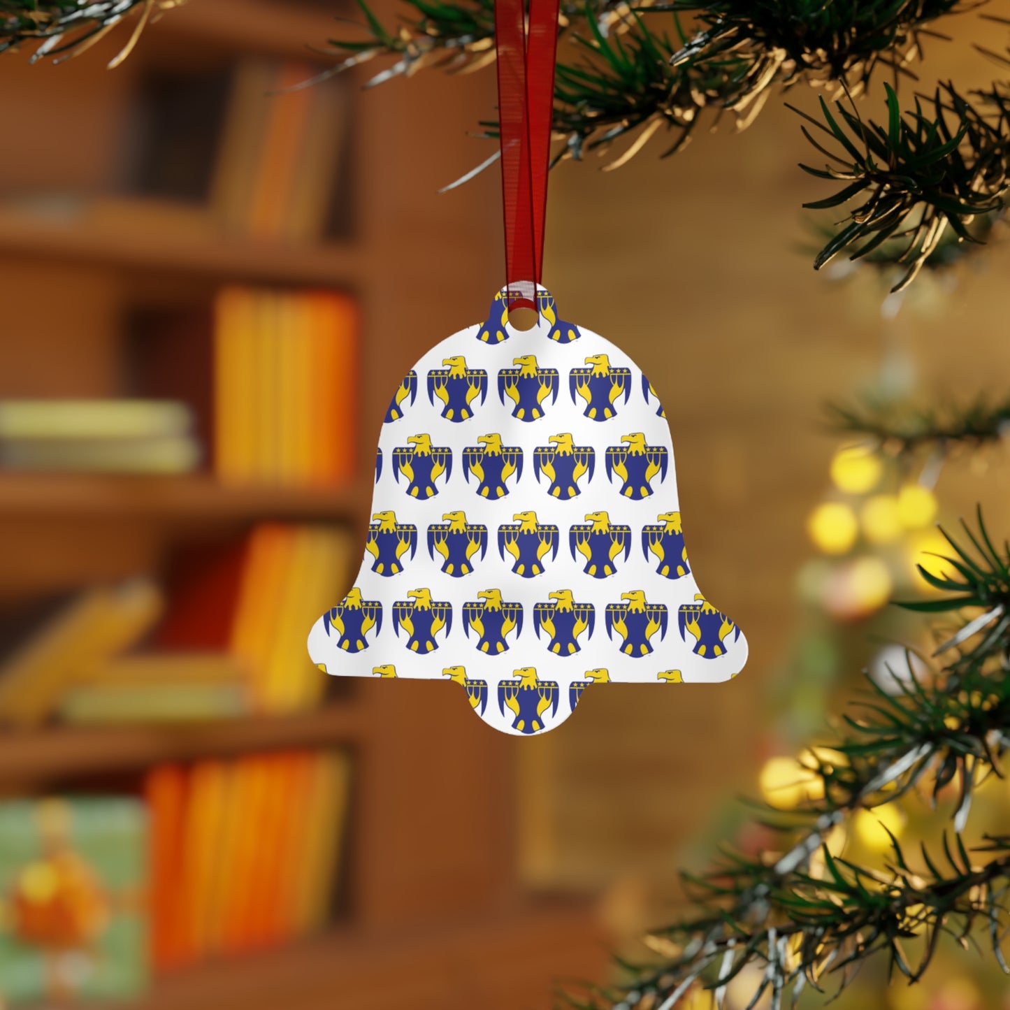 Thunderbird Pattern Metal Ornaments