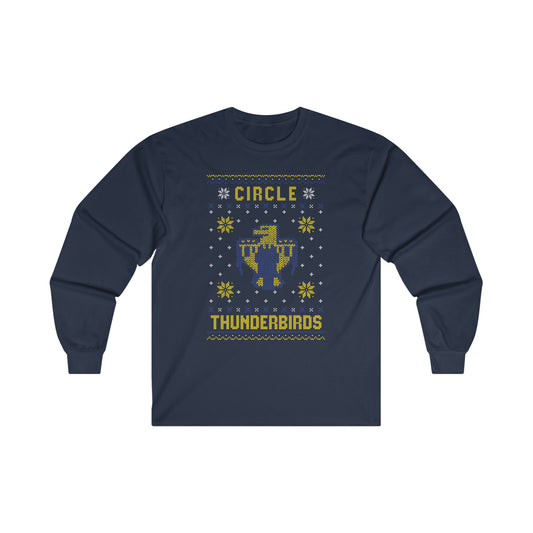 Winter Circle Thunderbird, Ultra Cotton Long Sleeve Tee