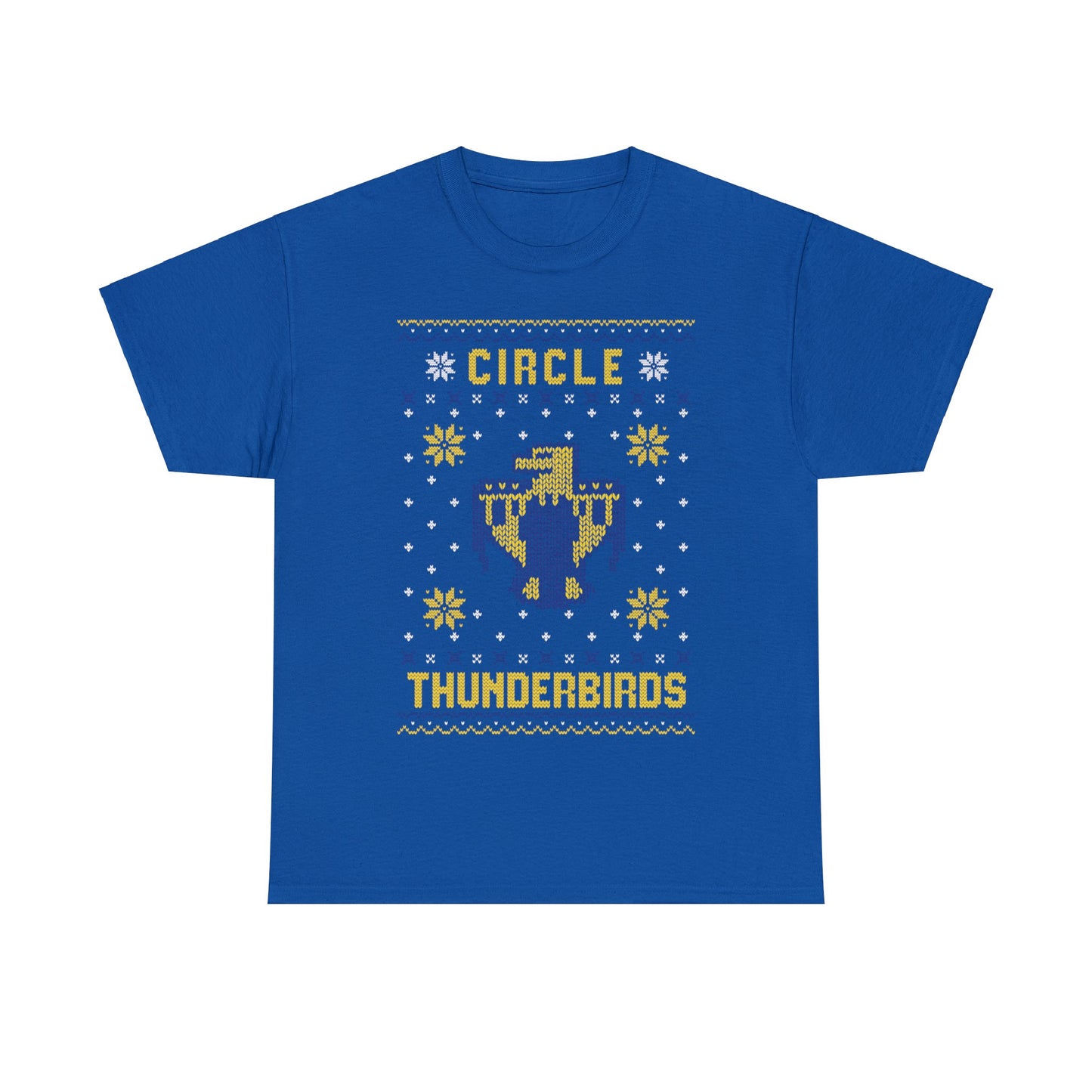Winter Circle Thunderbird, Unisex Heavy Cotton Tee