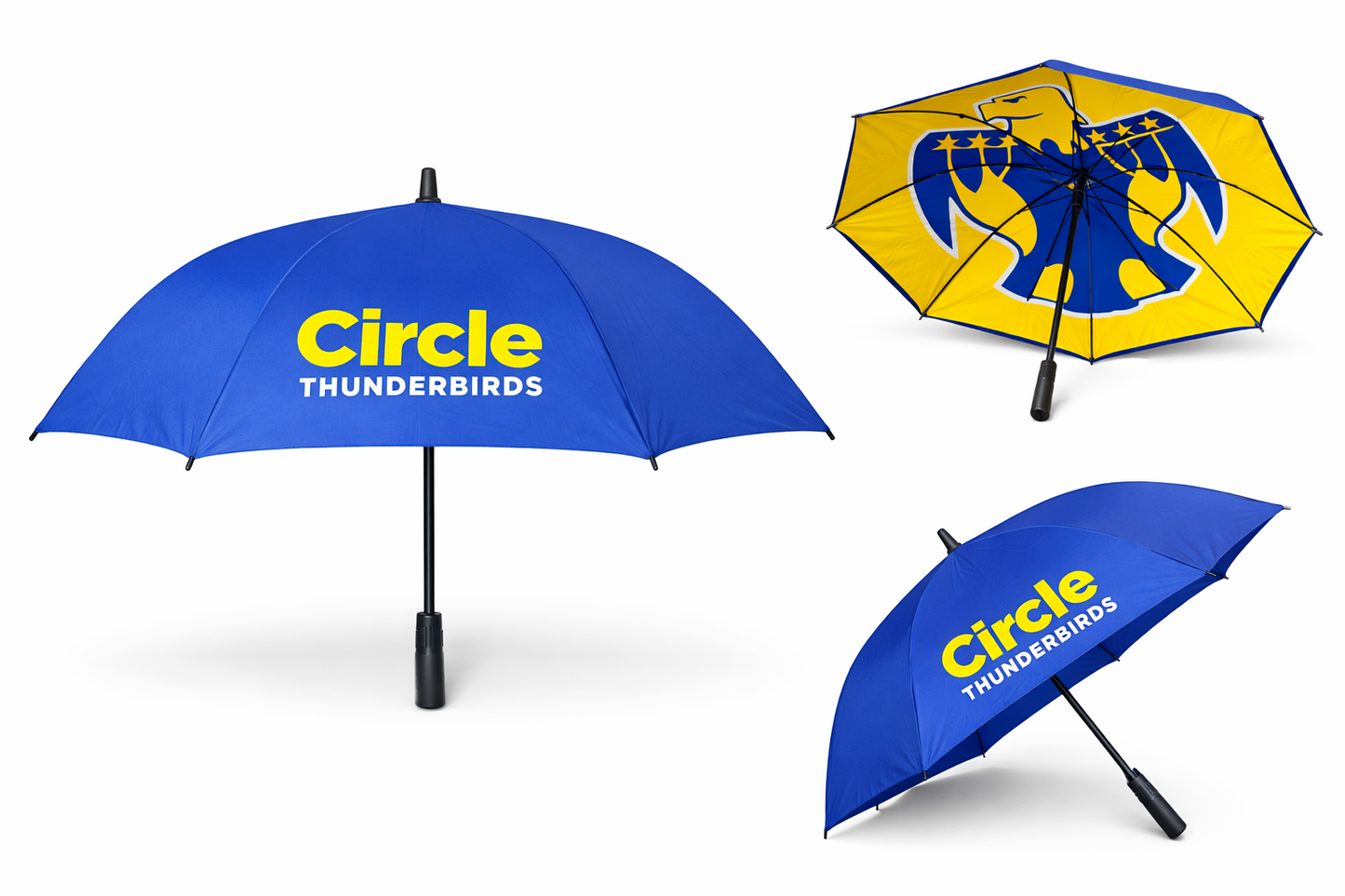Circle Thunderbirds Large Golf Umbrella