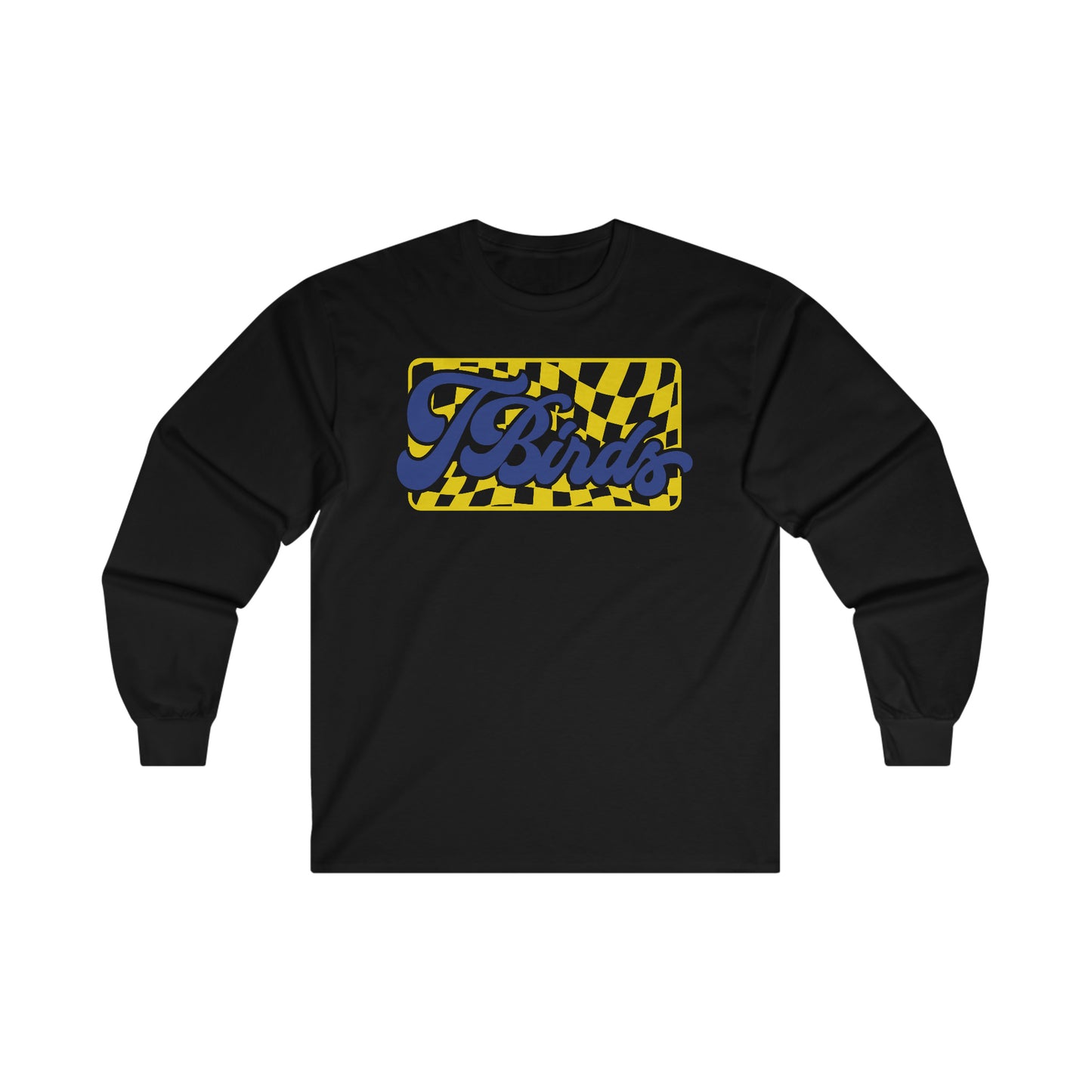 Checkered TBird Long Sleeve Tee