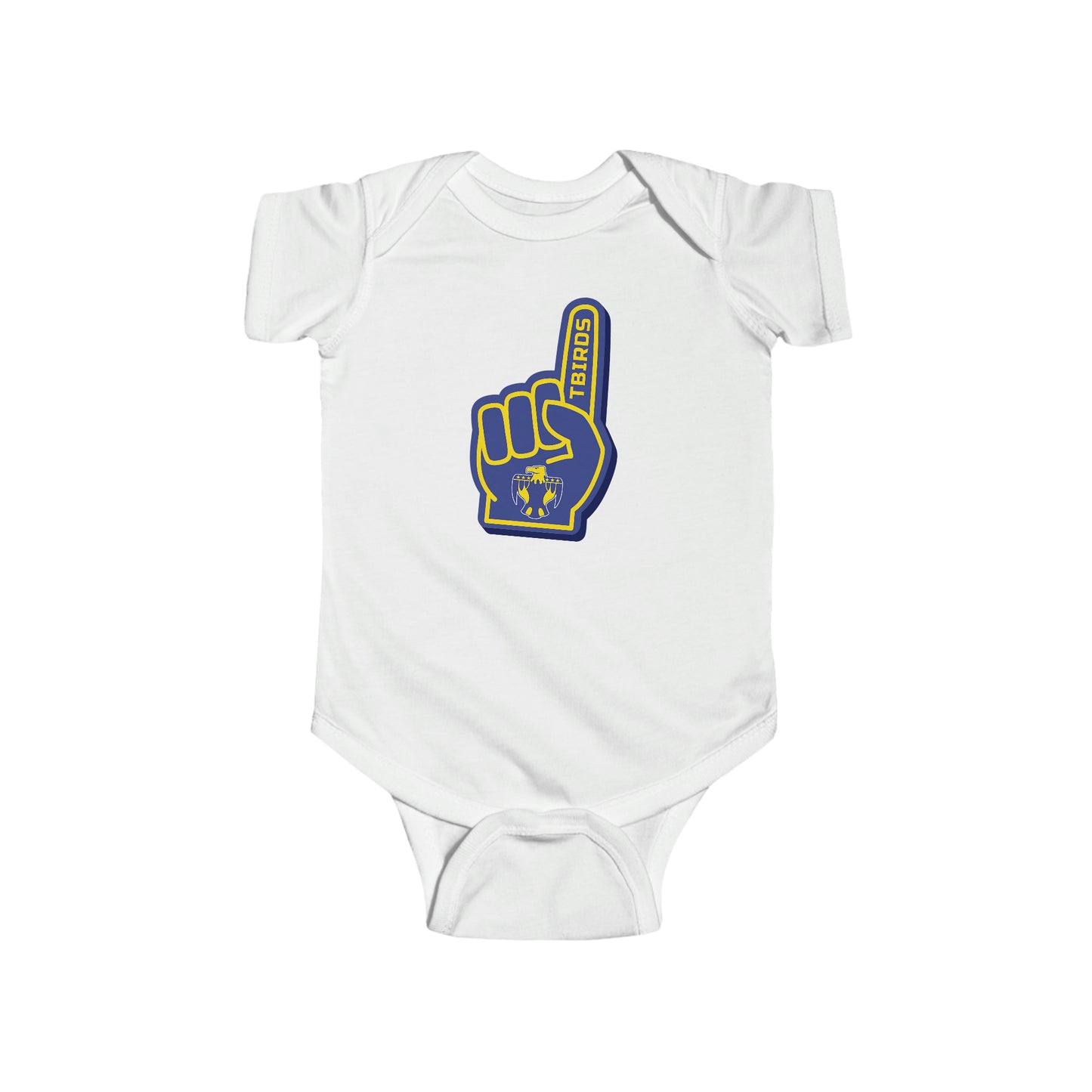Foam Finger Infant Onsie