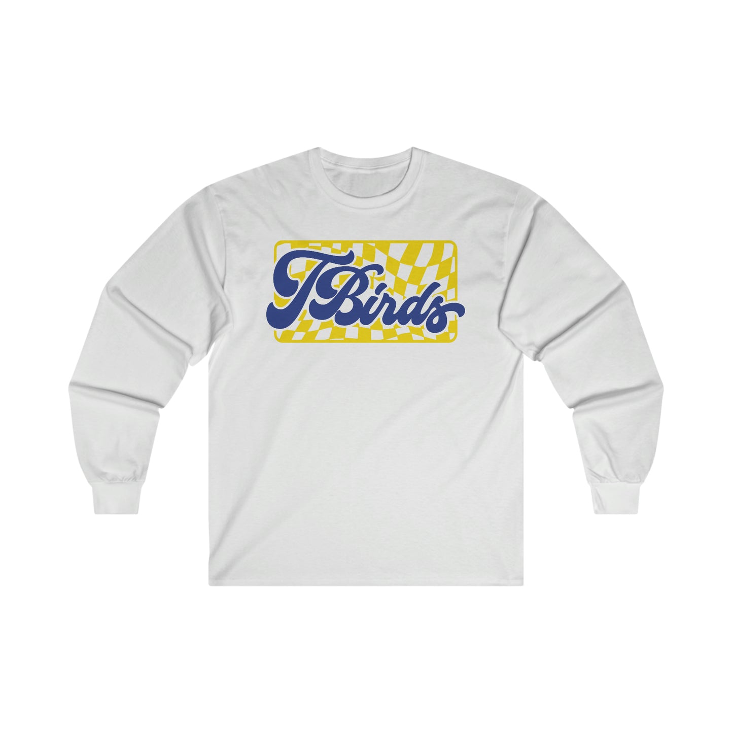 Checkered TBird Long Sleeve Tee