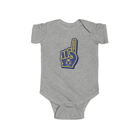 Foam Finger Infant Onsie