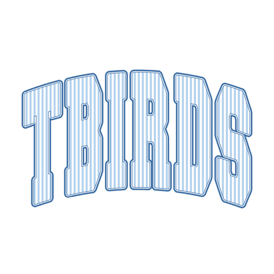 TBird Stripes Light Blue