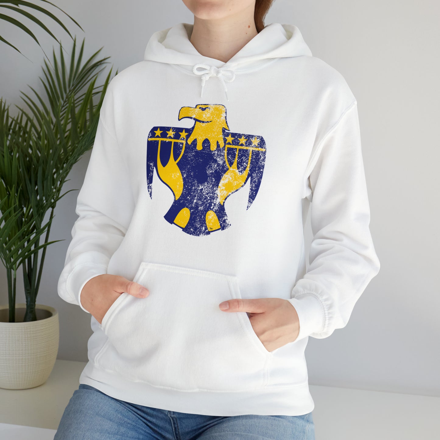 XL Thunderbird, Unisex Heavy Blend™ Hooded Sweatshirt