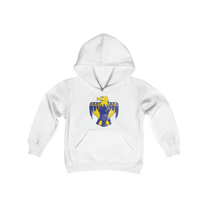 XL Thunderbird, Youth Heavy Blend Hooded Sweatshirt