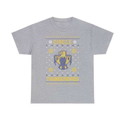 Winter Circle Thunderbird, Unisex Heavy Cotton Tee