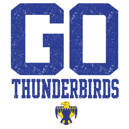 Go Thunderbirds Blue
