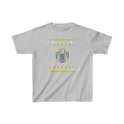 Winter Circle Thunderbirds, Kids Heavy Cotton™ Tee