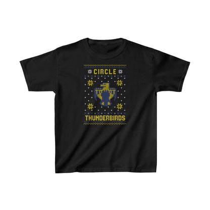 Winter Circle Thunderbirds, Kids Heavy Cotton™ Tee