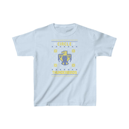 Winter Circle Thunderbirds, Kids Heavy Cotton™ Tee