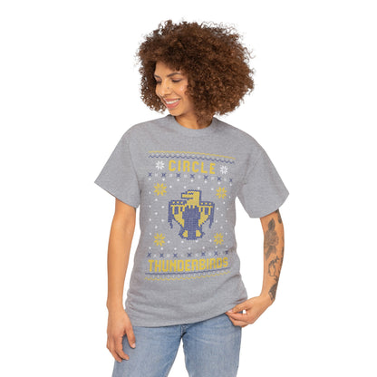 Winter Circle Thunderbird, Unisex Heavy Cotton Tee