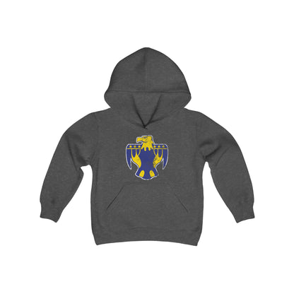 XL Thunderbird, Youth Heavy Blend Hooded Sweatshirt