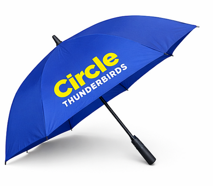 Circle Thunderbirds Large Golf Umbrella