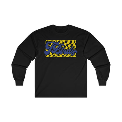 Checkered TBird Long Sleeve Tee