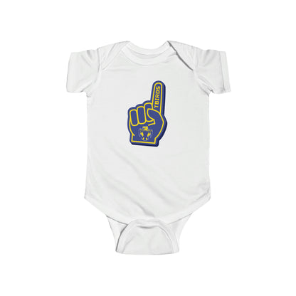 Foam Finger Infant Onsie